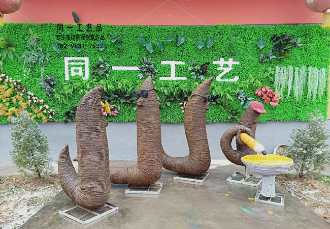 稻草工藝品草雕蟲子