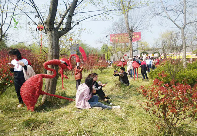 稻草工藝品海棠節