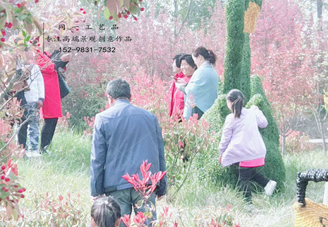 稻草工藝品海棠節