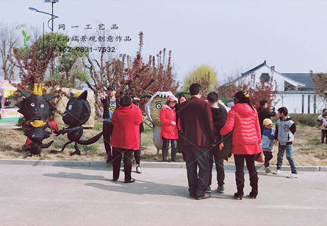 稻草工藝品海棠節