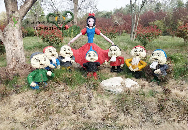 稻草工藝品海棠節