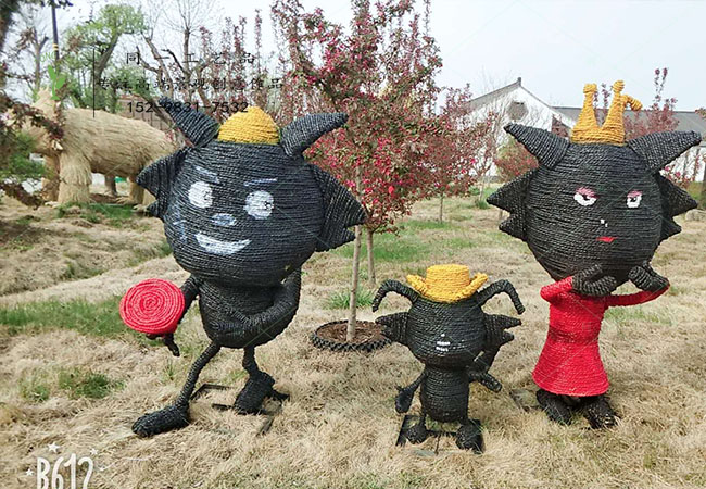 稻草工藝品海棠節