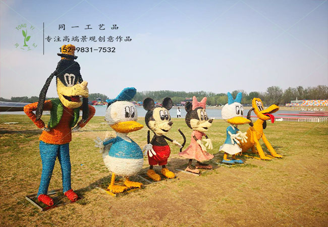 稻草工藝品迪士尼系列